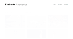 Desktop Screenshot of fairbanksarquitectos.com
